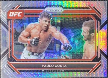 Paulo Costa 2023 Panini Prizm UFC Base #79 Silver
