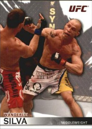 Wanderlei Silva 2010 Topps UFC Knockout Base #63 Octagon Mat
