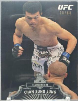 Chan Sung Jung 2012 Topps UFC Bloodlines Base #34 Black