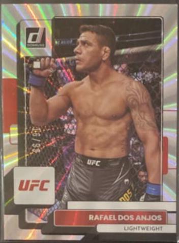 Rafael Dos Anjos 2023 Panini Donruss UFC Base #117 Laser