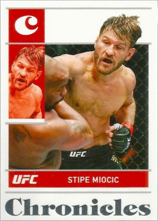 Stipe Miocic 2022 Panini Chronicles UFC Base Chronicles #2 Platinum