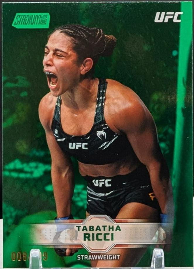 Tabatha Ricci 2026 Topps Stadium Club UFC Base #132 Green