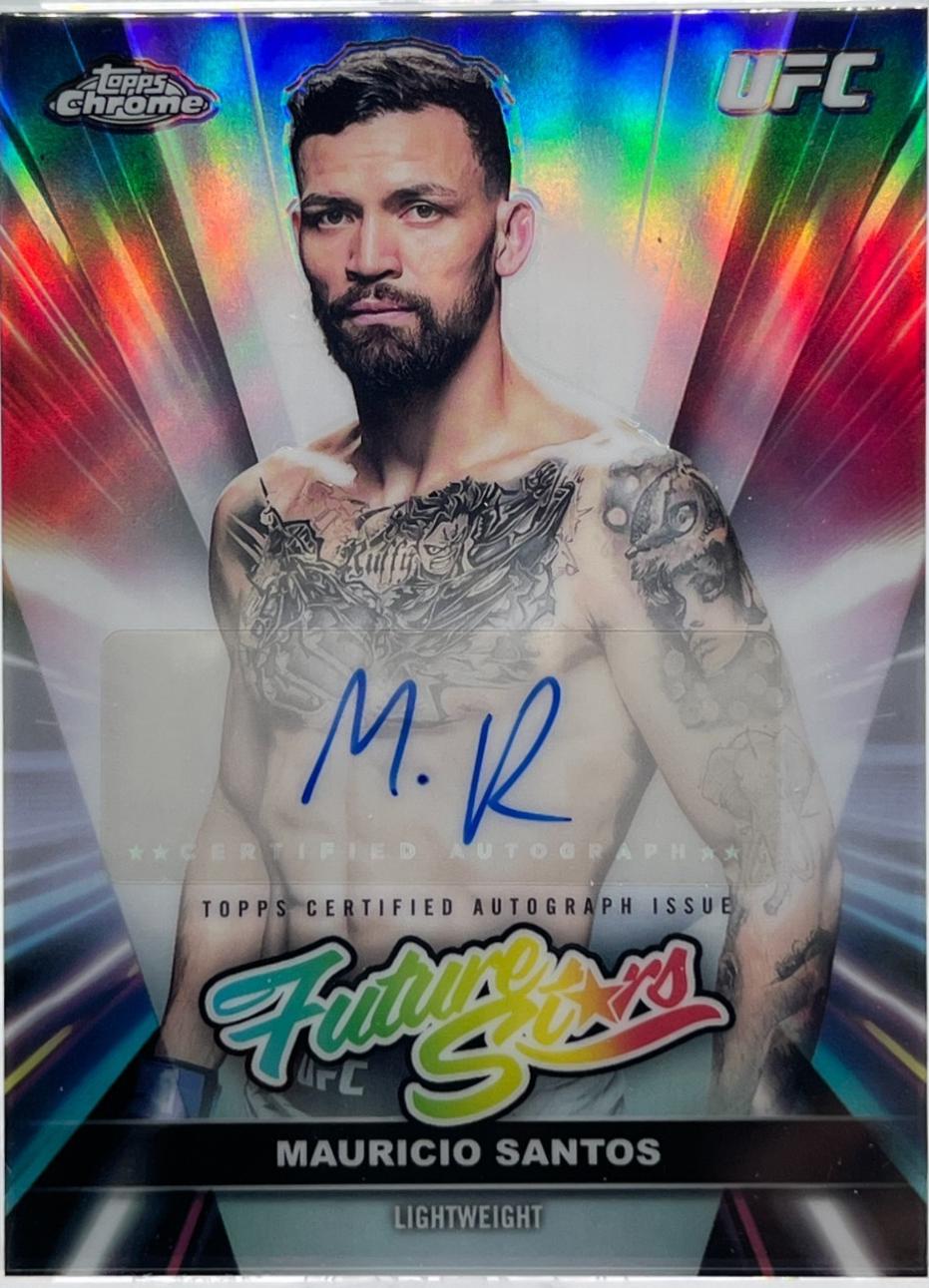 Mauricio Ruffy 2026 Topps Chrome UFC Future Stars Autographs #FSA-MS Refractor