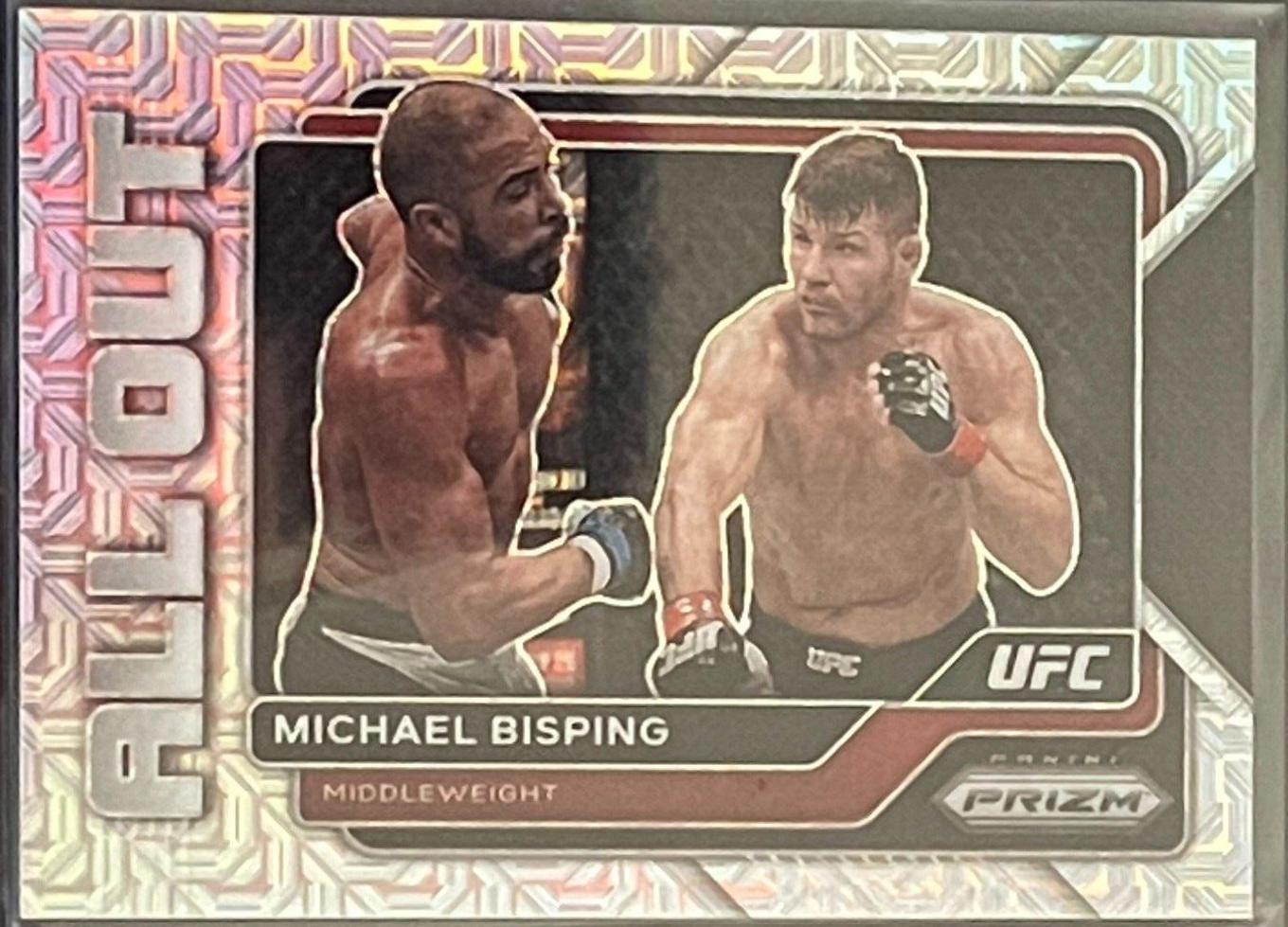 Michael Bisping 2023 Panini Prizm UFC All Out #19 Mojo