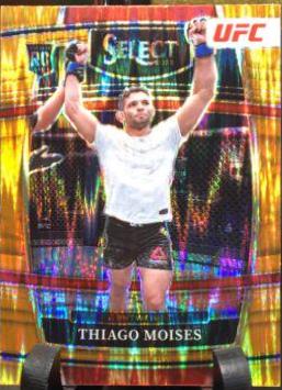 Thiago Moises 2022 Panini Select UFC Concourse #24 Orange Flash