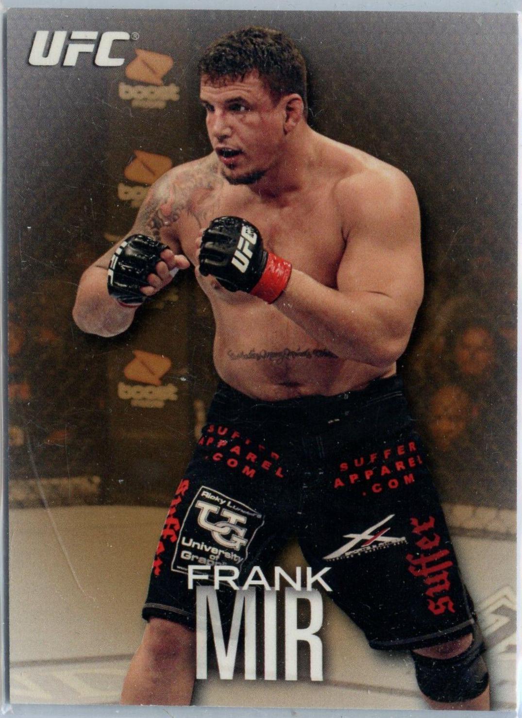 Frank Mir 2012 Topps UFC Knockout Base #20 Gold