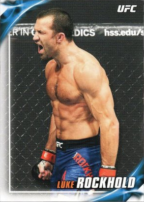 Luke Rockhold 2019 Topps UFC Knockout Base #13 Red