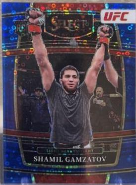 Shamil Gamzatov 2022 Panini Select UFC Concourse #14 Blue Disco