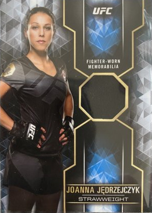 Joanna Jędrzejczyk 2017 Topps UFC Knockout Knockout Relics #KR-JJ Green