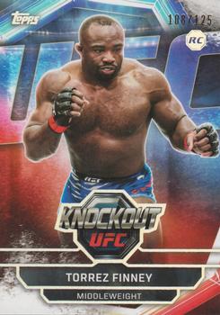 Torrez Finney 2026 Topps Knockout UFC Base #76 Holo Silver