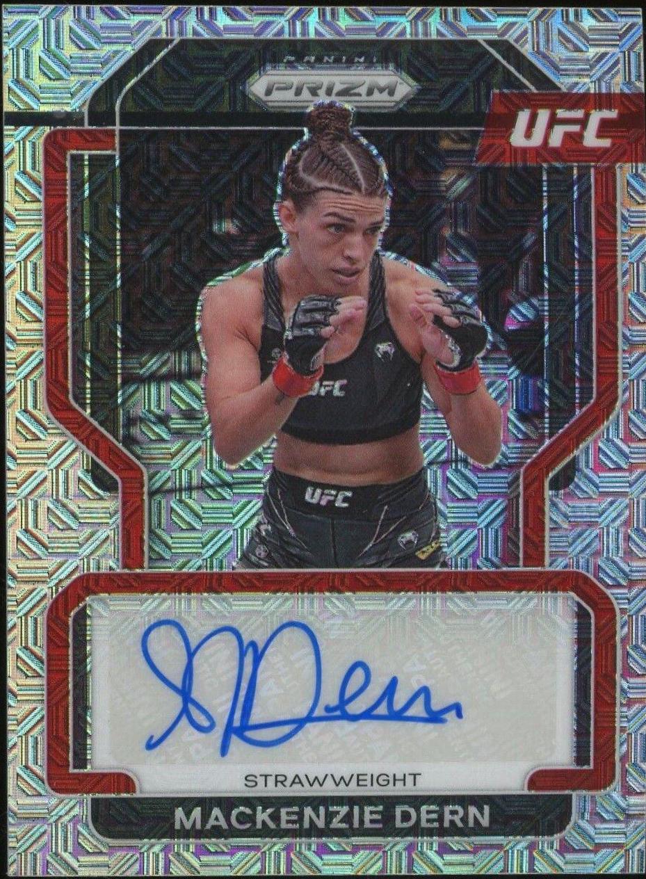 Mackenzie Dern 2022 Panini Prizm UFC Signatures #2 Mojo