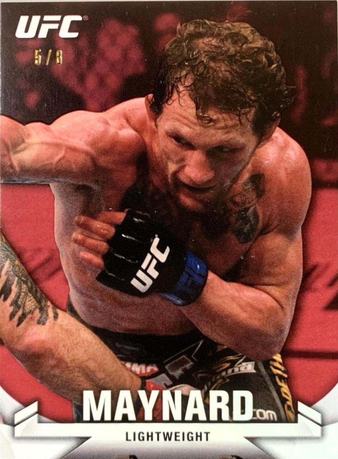 Gray Maynard 2013 Topps UFC Knockout Base #7 Red