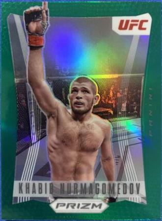 Khabib Nurmagomedov 2022 Panini Prizm UFC Prizm Flashback #1 Green