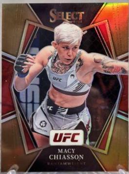 Macy Chiasson 2022 Panini Select UFC Premier Level #196 Bronze