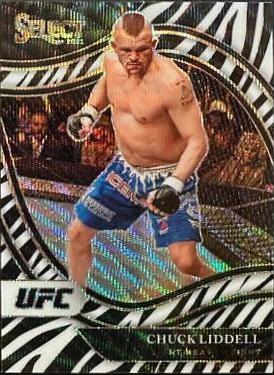 Chuck Liddell 2021 Panini Select UFC Octagonside #280 Zebra
