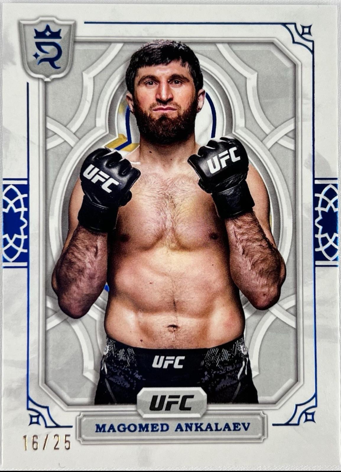 Magomed Ankalaev 2024 Topps Royalty UFC Base #78 Blue