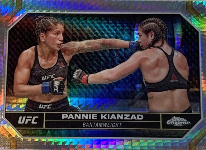 Pannie Kianzad 2024 Topps Chrome UFC Base #152 Prism Refractor