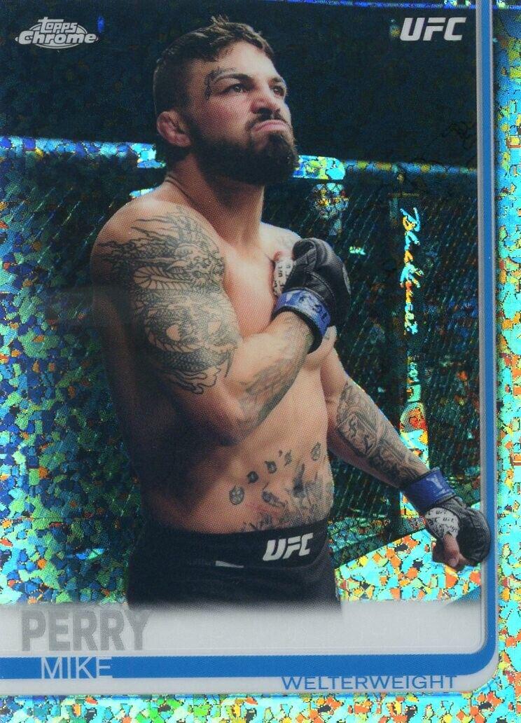 Mike Perry 2019 Topps Chrome UFC Base #85 Diamond Hot Box