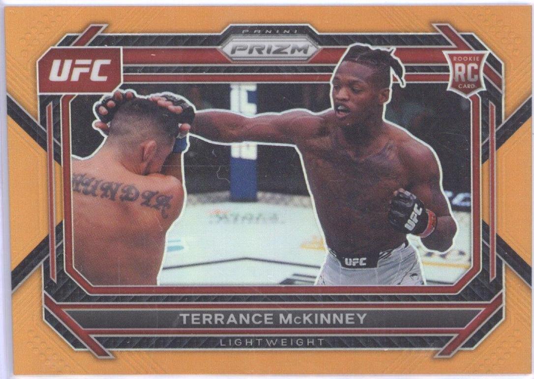 Terrance McKinney 2023 Panini Prizm UFC Base #31 Orange