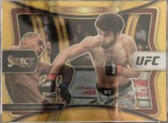 Zabit Magomedsharipov 2021 Panini Select UFC Octagonside #271 Gold
