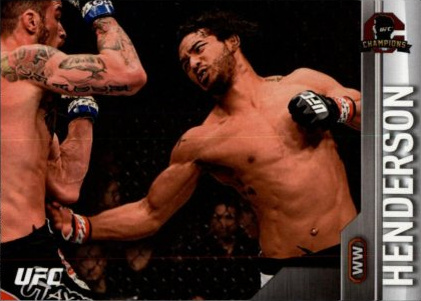 Benson Henderson 2015 Topps UFC Champions Base #175 Red