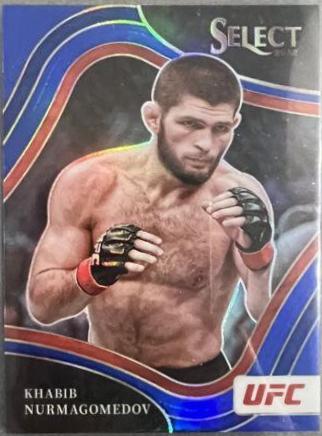 Khabib Nurmagomedov 2022 Panini Select UFC Octagonside #284 Silver