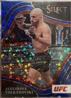 Alexander Volkanovski 2022 Panini Select UFC Premier Level #111 Blue Disco