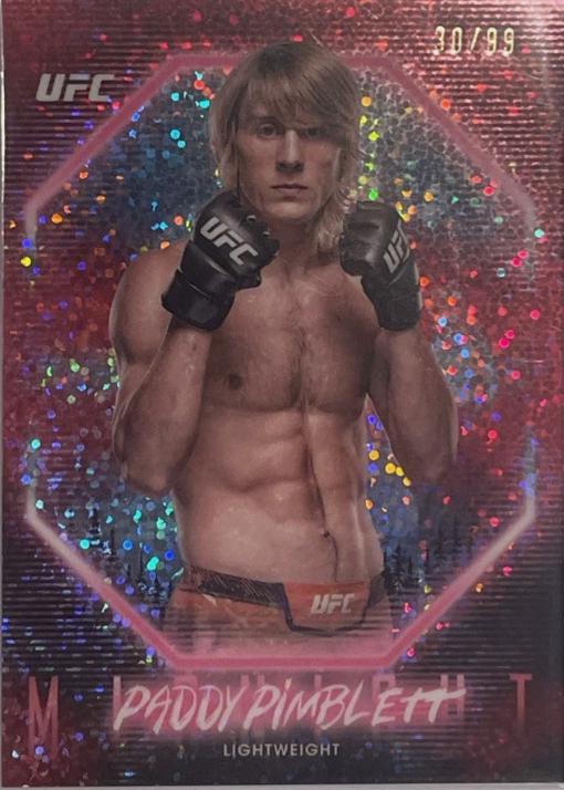 Paddy Pimblett 2025 Topps Midnight UFC Base #5 Twilight