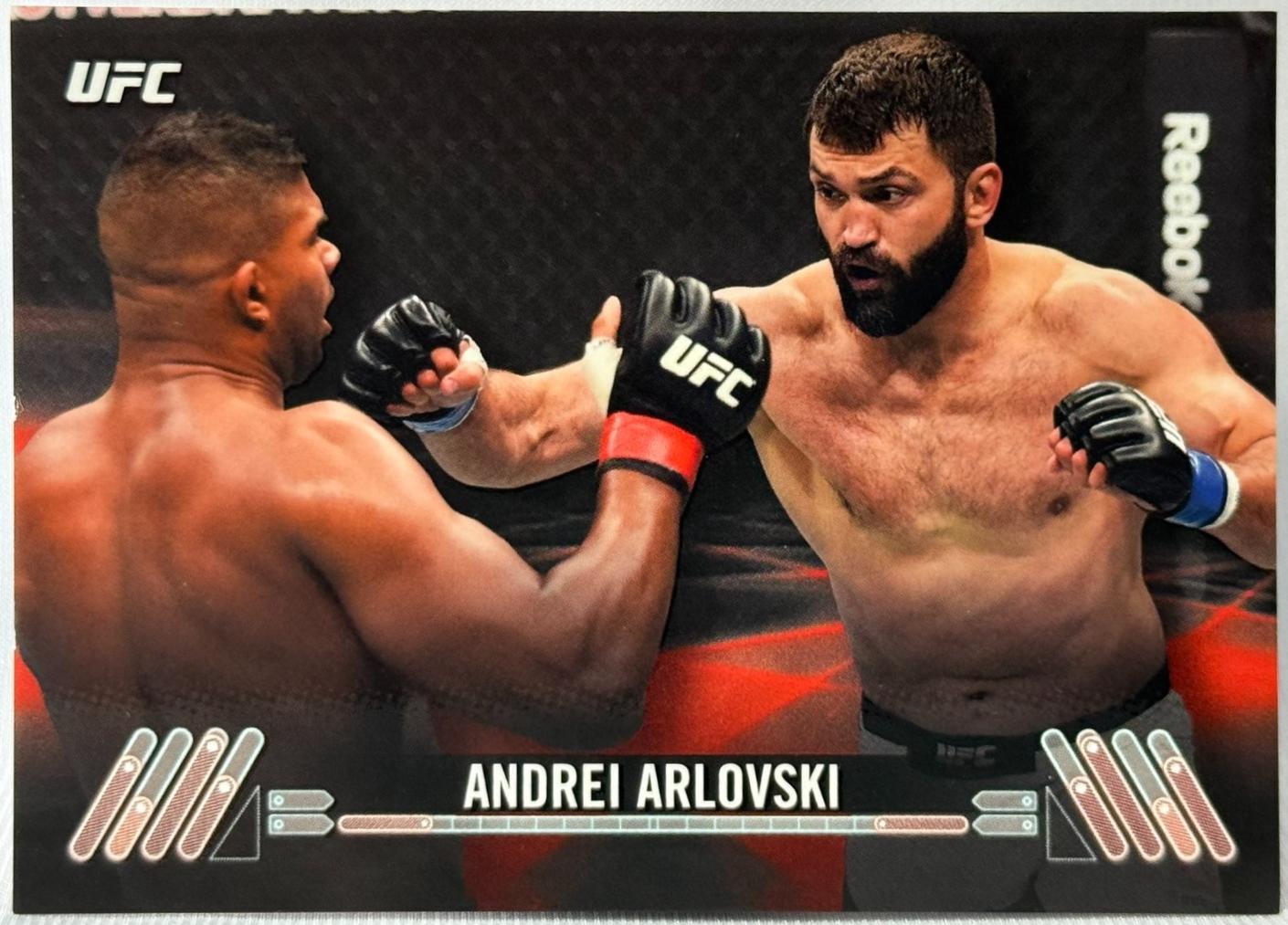 Andrei Arlovski 2017 Topps UFC Knockout Base #80 Red