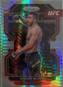 Andre Muniz 2022 Panini Prizm UFC Base #177 Silver