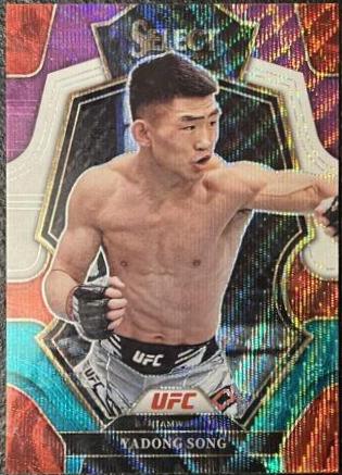 Song Yadong 2023 Panini Select UFC Premier Level #141 Tri Color