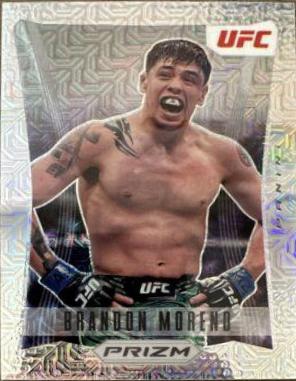 Brandon Moreno 2022 Panini Prizm UFC Base #47 Mojo