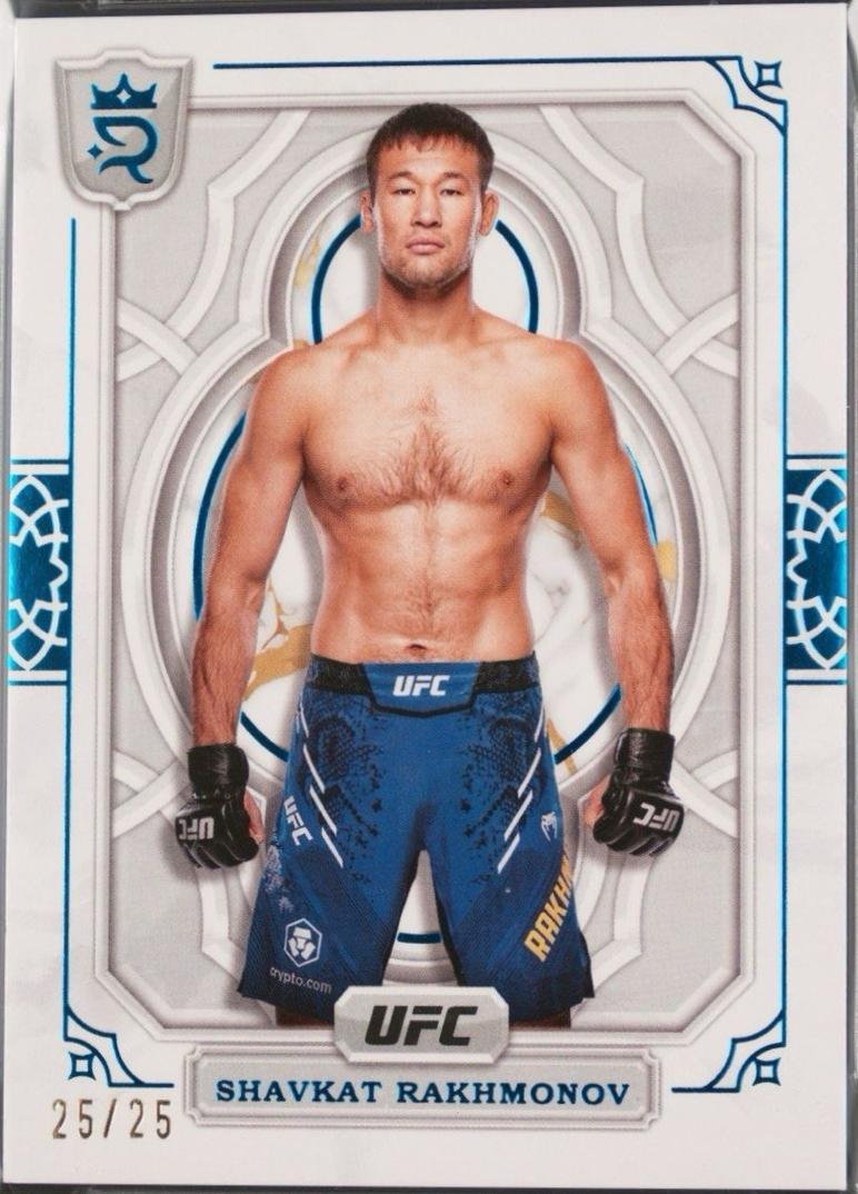 Shavkat Rakhmonov 2024 Topps Royalty UFC Base #56 Blue
