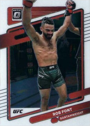 Rob Font 2022 Panini Donruss Optic UFC Base #18 Orange
