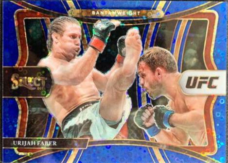 Urijah Faber 2021 Panini Select UFC Premier Level #127 Blue Disco