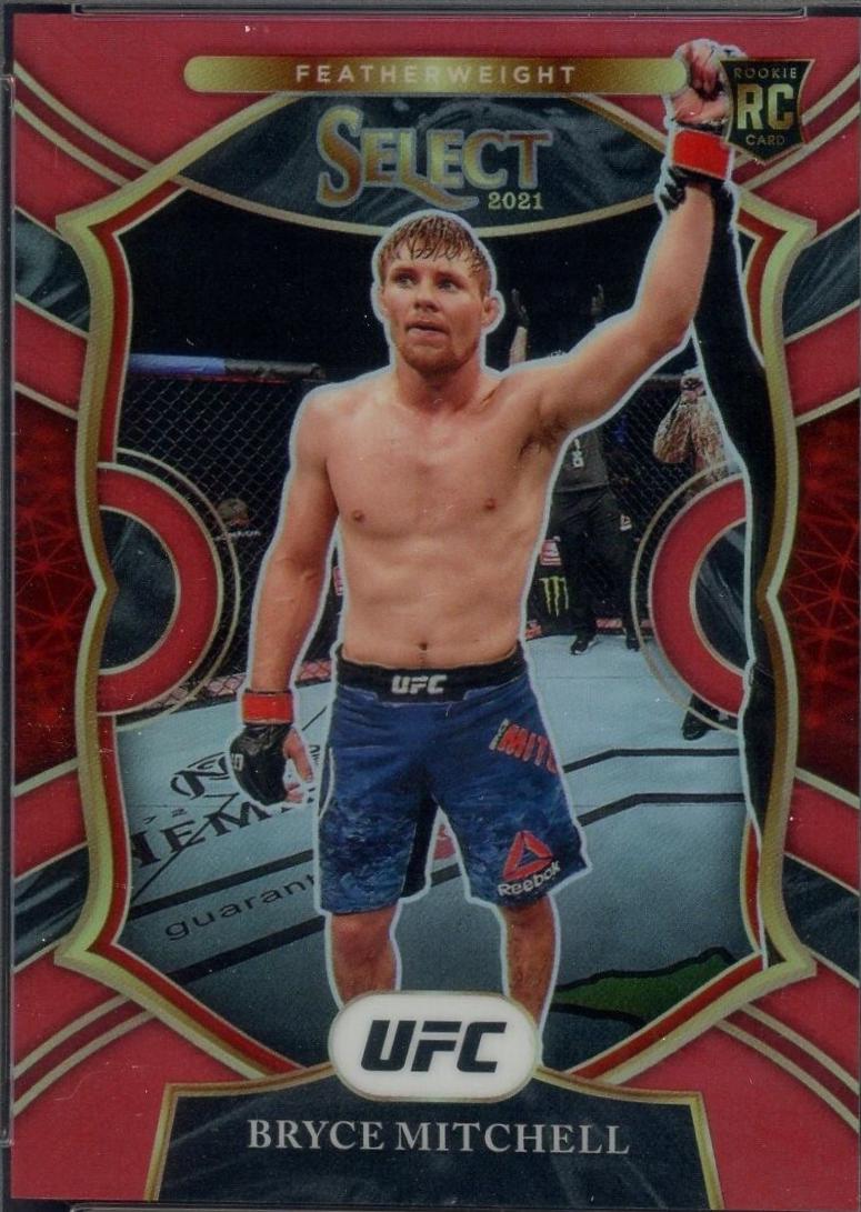 Bryce Mitchell 2021 Panini Select UFC Concourse #81 Red