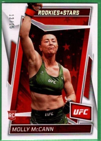 Molly McCann 2023 Panini Chronicles UFC Base Rookies and Stars #190 Silver
