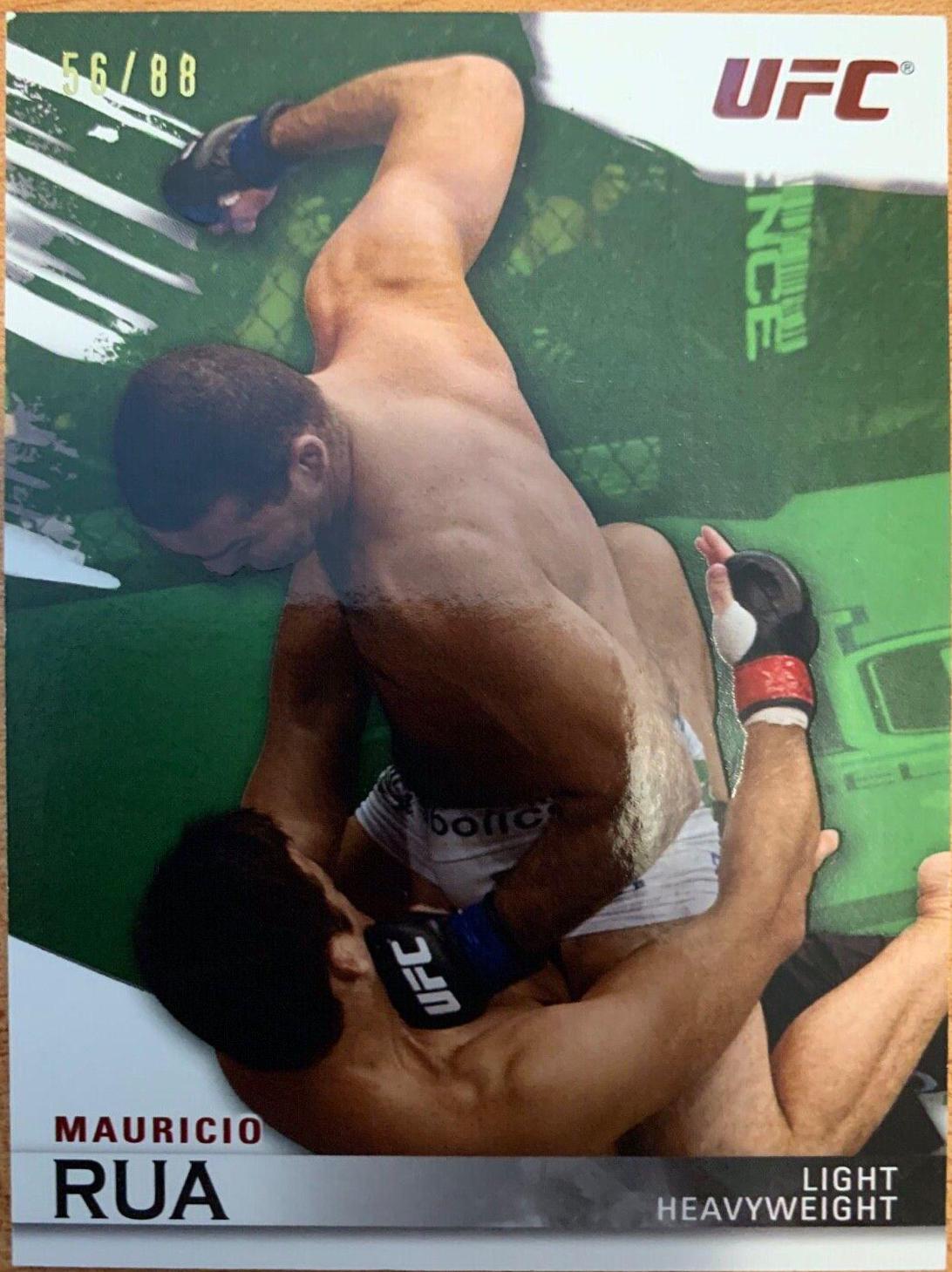 Mauricio Rua 2010 Topps UFC Knockout Base #17 Green