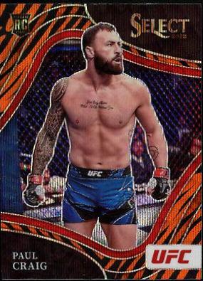 Paul Craig 2022 Panini Select UFC Octagonside #224 Blue