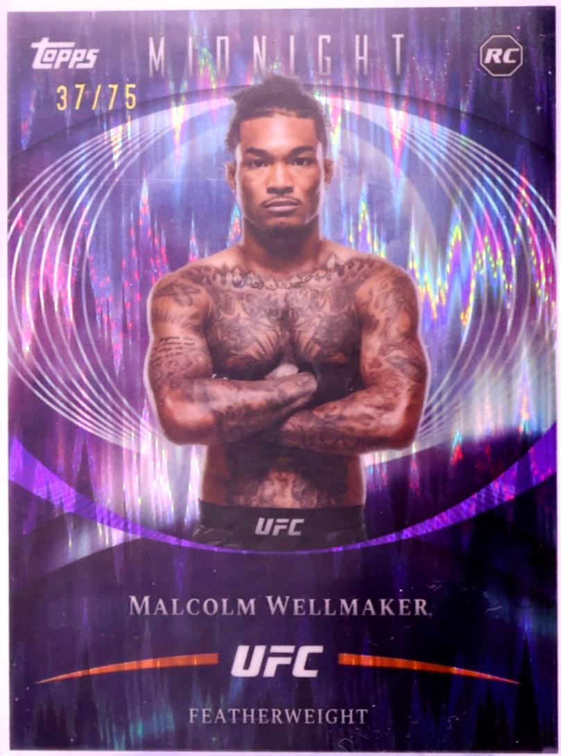 Malcolm Wellmaker 2026 Topps Midnight UFC Base #79 Dusk