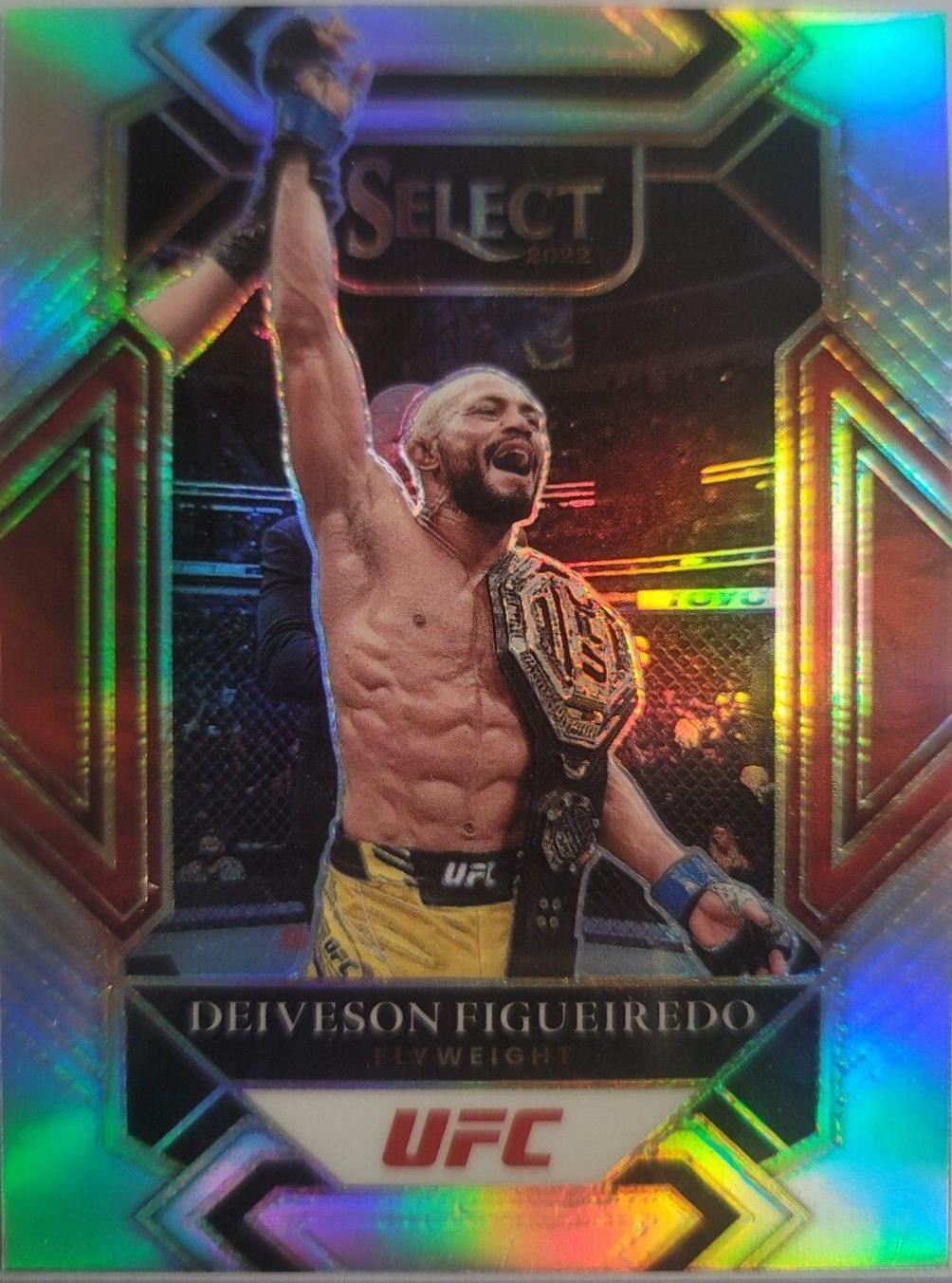 Deiveson Figueiredo 2022 Panini Select UFC Mezzanine #326 Silver