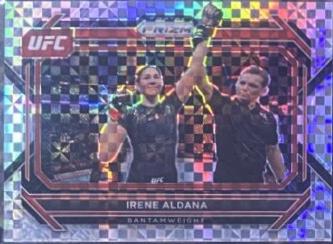 Irene Aldana 2023 Panini Prizm UFC Base #72 Lucky Envelopes