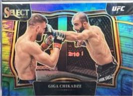 Giga Chikadze 2023 Panini Select UFC Octagonside #210 Disco