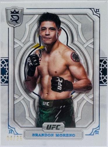 Brandon Moreno 2024 Topps Royalty UFC Base #41 Blue