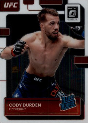 Cody Durden 2023 Panini Donruss Optic UFC Base #142 Green