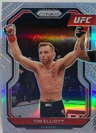 Tim Elliott 2021 Panini Prizm UFC Base #40 Silver