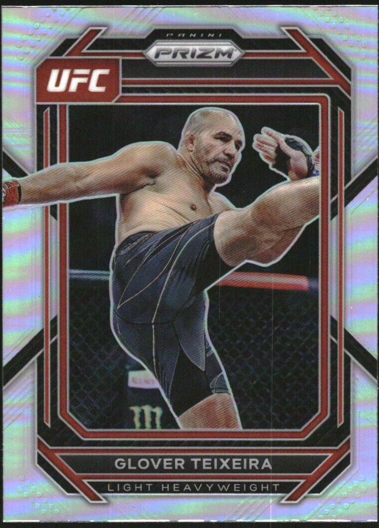 Glover Teixeira 2023 Panini Prizm UFC Base #147 Silver