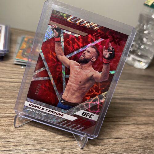 Donald Cerrone 2021 Panini Chronicles UFC Base XR #191 Asia Red