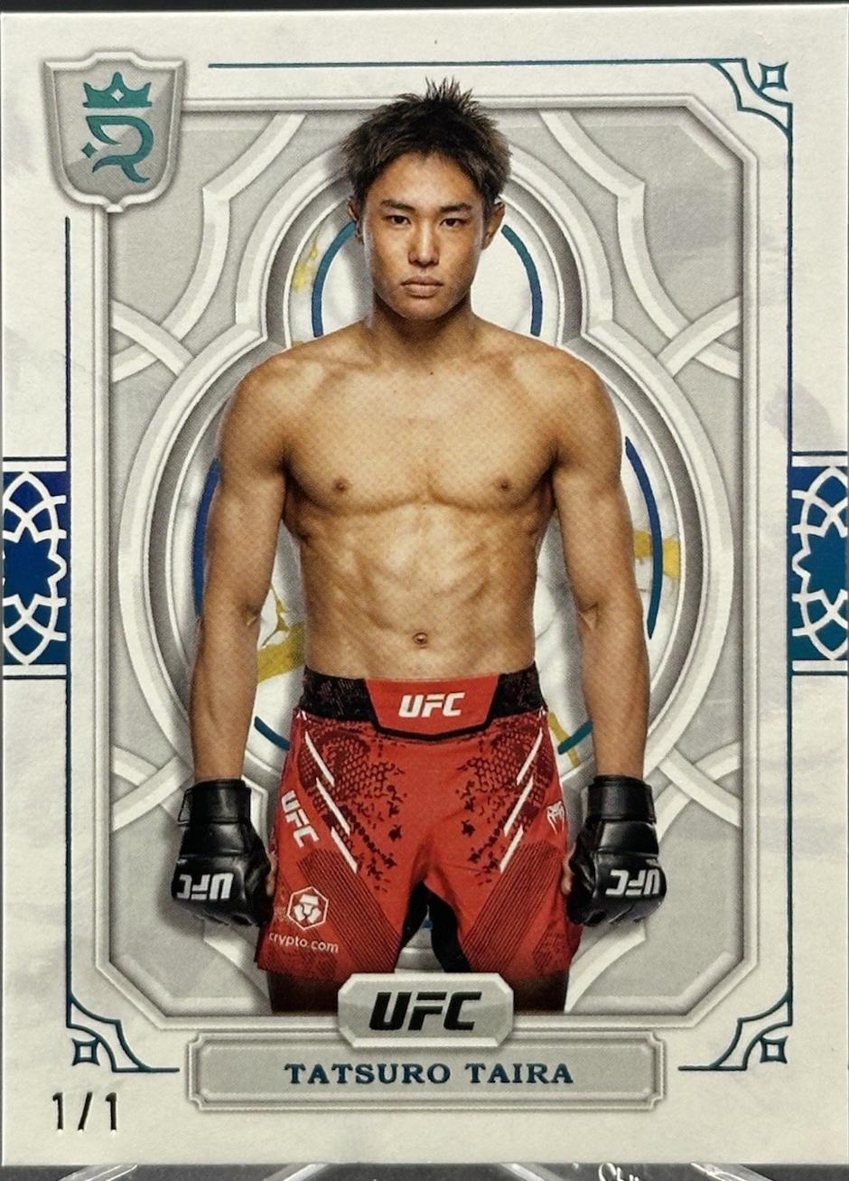 Tatsuro Taira 2024 Topps Royalty UFC Base #14 Platinum