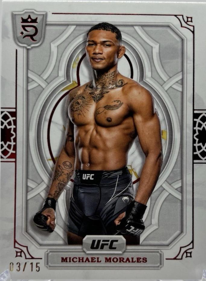 Michael Morales 2024 Topps Royalty UFC Base #98 Red